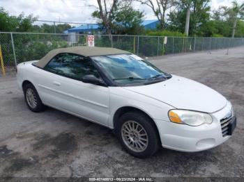  Salvage Chrysler Sebring