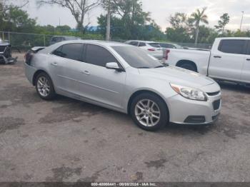  Salvage Chevrolet Malibu