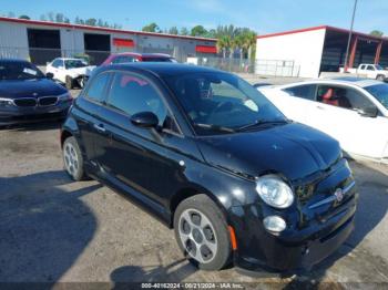  Salvage FIAT 500e