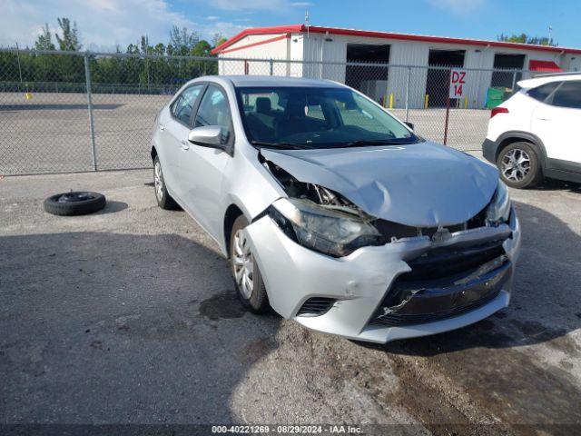  Salvage Toyota Corolla