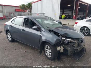  Salvage Toyota Corolla