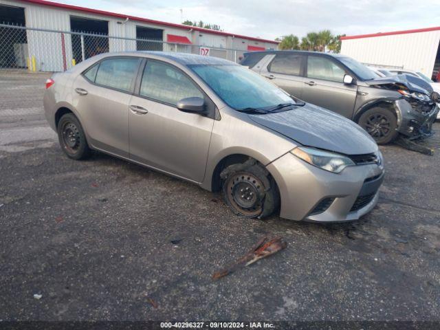  Salvage Toyota Corolla