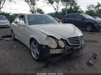  Salvage Mercedes-Benz E-Class