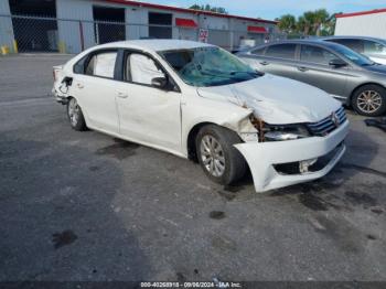  Salvage Volkswagen Passat