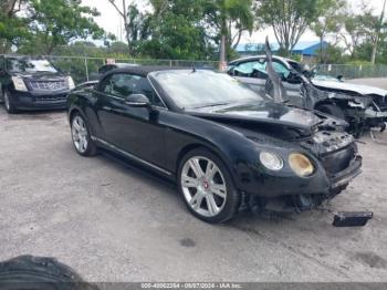  Salvage Bentley Continental Gt