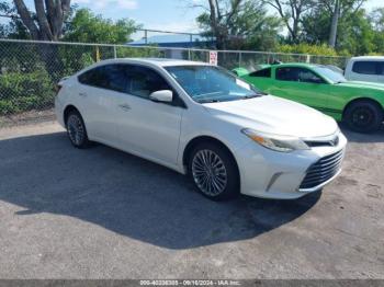  Salvage Toyota Avalon