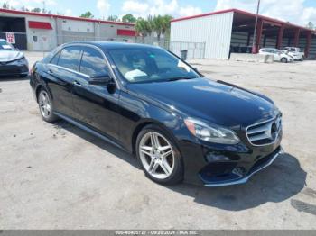  Salvage Mercedes-Benz E-Class