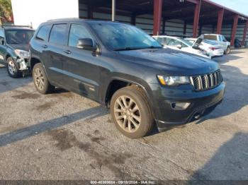  Salvage Jeep Grand Cherokee