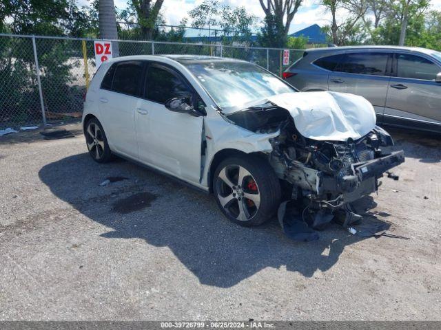  Salvage Volkswagen Golf