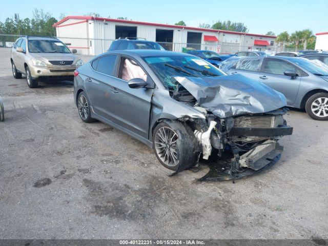  Salvage Hyundai ELANTRA