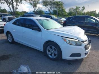  Salvage Chevrolet Malibu