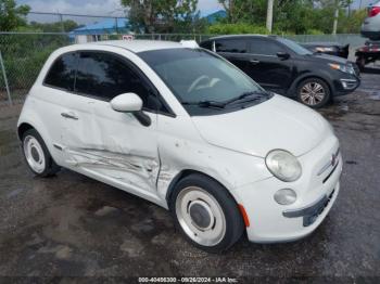  Salvage FIAT 500