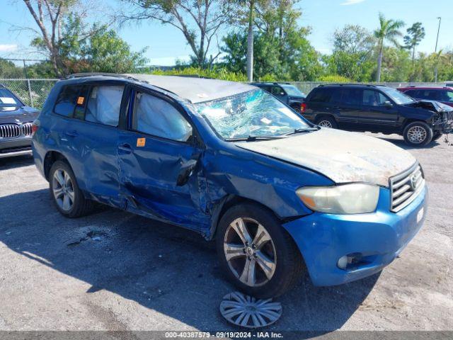  Salvage Toyota Highlander