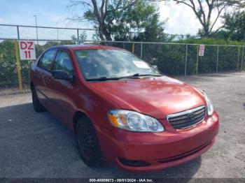  Salvage Toyota Corolla