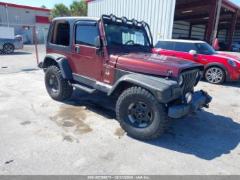  Salvage Jeep Wrangler