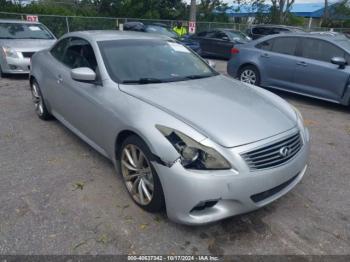  Salvage INFINITI G37