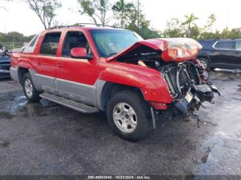  Salvage Chevrolet Avalanche 1500