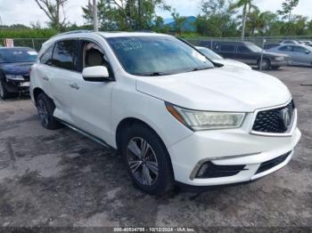  Salvage Acura MDX