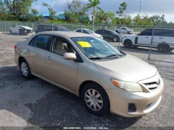  Salvage Toyota Corolla