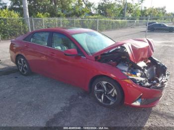  Salvage Hyundai ELANTRA