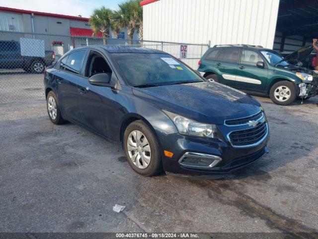  Salvage Chevrolet Cruze