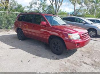  Salvage Toyota Highlander