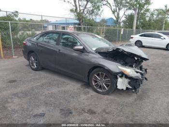  Salvage Toyota Camry