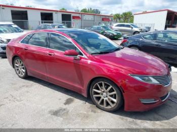  Salvage Lincoln MKZ