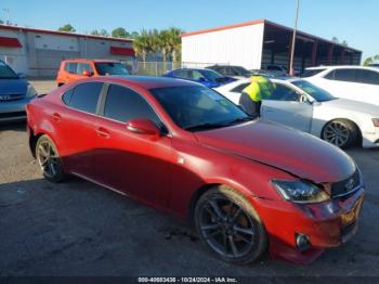  Salvage Lexus Is