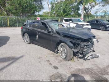  Salvage INFINITI Q50