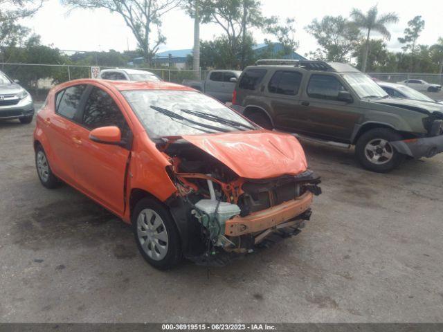  Salvage Toyota Prius c