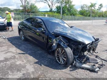  Salvage INFINITI Q50