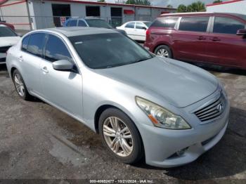  Salvage INFINITI G37