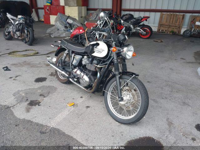  Salvage Triumph Motorcycle Bonneville