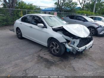  Salvage Honda Accord