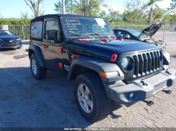  Salvage Jeep Wrangler