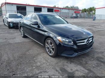  Salvage Mercedes-Benz C-Class