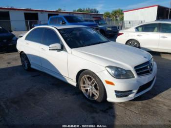  Salvage Mercedes-Benz C-Class