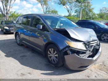  Salvage Honda Odyssey