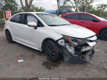  Salvage Toyota Corolla