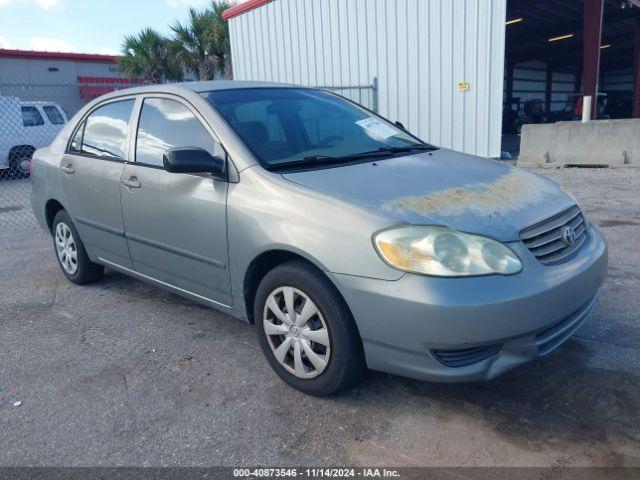  Salvage Toyota Corolla