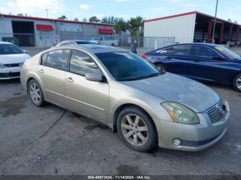  Salvage Nissan Maxima