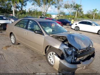  Salvage Toyota Camry