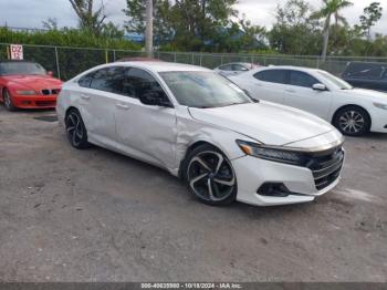  Salvage Honda Accord