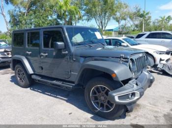  Salvage Jeep Wrangler