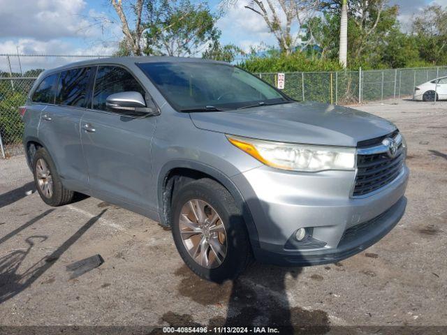  Salvage Toyota Highlander