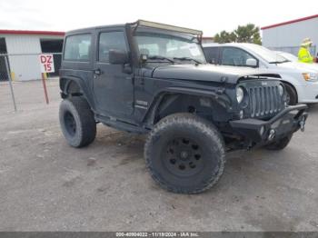  Salvage Jeep Wrangler