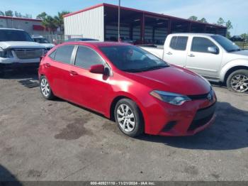  Salvage Toyota Corolla