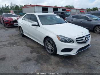  Salvage Mercedes-Benz E-Class