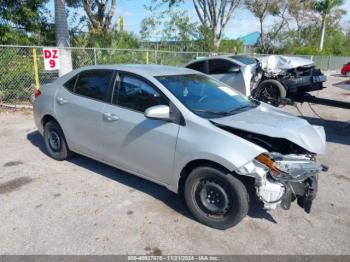  Salvage Toyota Corolla